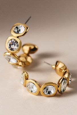 Petit Moments Sevilla Crystal Hoop Earrings