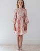 Petite Amalie Petite Amalie Alice floral linen and silk dress - 4