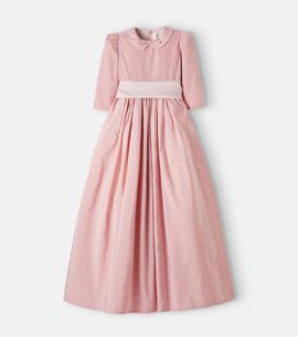 Petite Amalie Petite Amalie Belted bow-detail dress