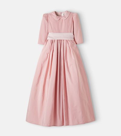 Petite Amalie Petite Amalie Belted bow-detail dress