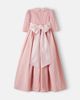 Petite Amalie Petite Amalie Belted bow-detail dress - 3