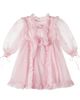 Petite Amalie Petite Amalie Bow-detail silk organza dress - 4