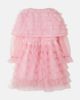 Petite Amalie Petite Amalie Cape-detail ruffled tulle dress - 3