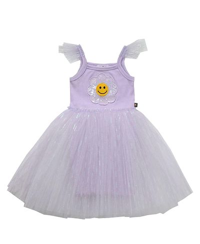 Petite Hailey Petite Hailey Girls' Bailey Daisy Tutu Dress