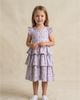 Petite Hailey Petite Hailey Girls' Bamboo Ruffle Layered Dress - 2
