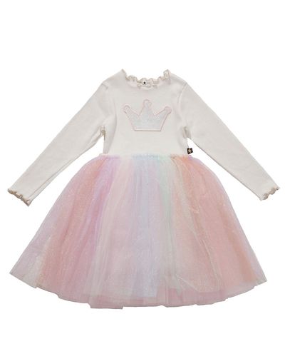 Petite Hailey Petite Hailey Girls' Multi Cut Tutu Dress