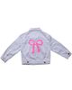 Petite Hailey Petite Hailey Girls' Patched Denim Jacket - 2