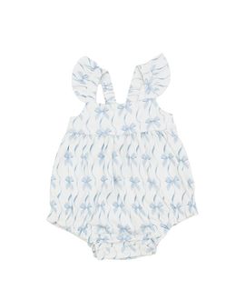 Petite Hailey Petite Hailey Girls' Ruffle Bubble Romper
