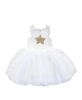 Petite Hailey Petite Hailey Girls' Star Tutu Dress
