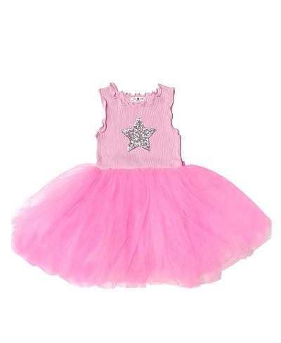 Petite Hailey Petite Hailey Girls' Star Tutu Dress