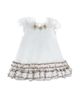 Petite Maison Kids Petite Maison Kids Girls' Angelina White Feather Wings Dress - 1