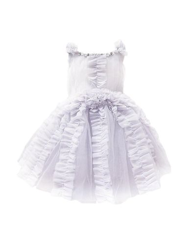 Petite Maison Kids Petite Maison Kids Girls' Ariel Lavender Tulle Dress