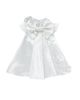 Petite Maison Kids Petite Maison Kids Girls' Butterfly White Satin Ceremony Dress - 3