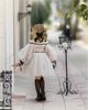 Petite Maison Kids Petite Maison Kids Girls' Coco Caramel Tulle Dress with Sheer Puff Tulle Sleeves - 2