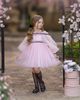 Petite Maison Kids Petite Maison Kids Girls' Coco Dress with Sheer Puff Tulle Sleeves - 2