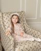 Petite Maison Kids Petite Maison Kids Girls' Helena Velour Dress with Organza Puff Sleeves - 3
