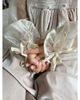 Petite Maison Kids Petite Maison Kids Girls' Helena Velour Dress with Organza Puff Sleeves - 6