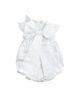Petite Maison Kids Petite Maison Kids Unisex Butterfly White Satin Ceremony Romper - 2