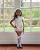 Petite Maison Kids Petite Maison Kids Unisex Butterfly White Satin Ceremony Romper - 3