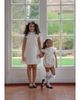 Petite Maison Kids Petite Maison Kids Unisex Butterfly White Satin Ceremony Romper - 4