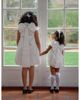Petite Maison Kids Petite Maison Kids Unisex Butterfly White Satin Ceremony Romper - 5