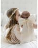 Petite Maison Kids Petite Maison Kids Unisex Petite Maison Helena Velour Romper with Organza Puff Sleeves - 3