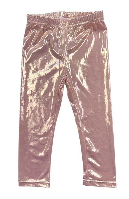 Petite Maison Kids Petite Maison Kids Vegan Metallic Leather Leggings