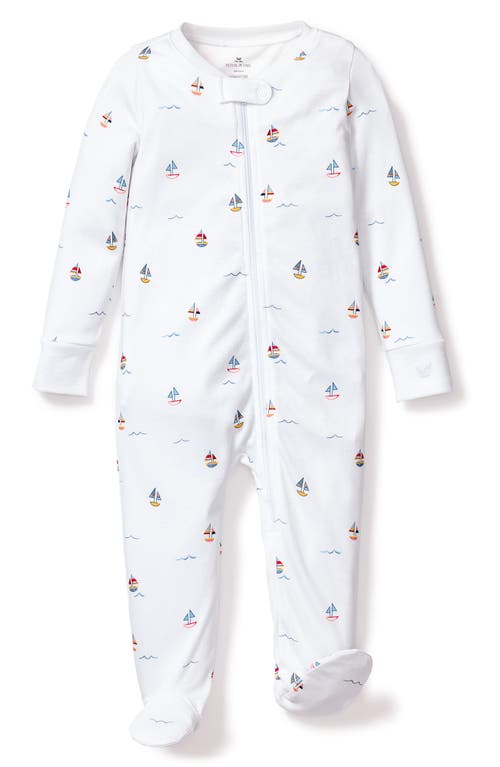 Petite Plume Petite Plume Bateau Pima Romper