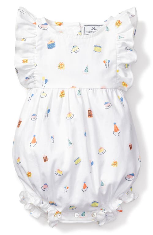 Petite Plume Petite Plume Birthday Print Ruffle Romper