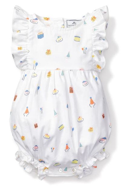 Petite Plume Petite Plume Birthday Print Ruffle Romper