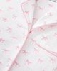 Petite Plume Petite Plume Blushing Bows Pima Cotton Short Pajama Set - 6