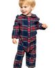 Petite Plume Petite Plume Cambridge Plaid Flannel Romper - 2