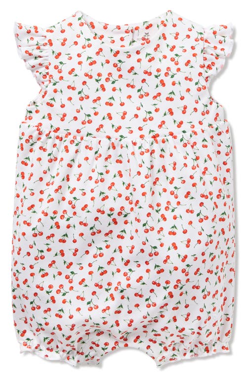 Petite Plume Petite Plume Cherry Orchard Pima Summer Romper