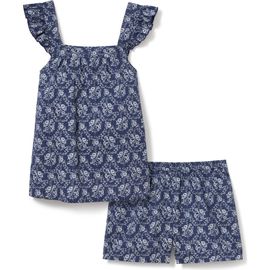 Petite Plume Petite Plume Clara Cotton Poplin Short Pajamas