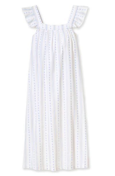 Petite Plume Petite Plume Clara Cotton Twill Nightgown