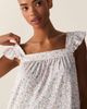 Petite Plume Petite Plume Clara Pima Cotton Midi Nightgown - 4