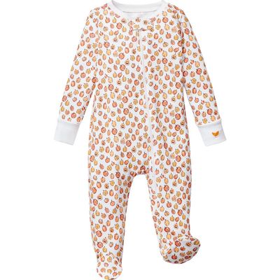Petite Plume Petite Plume Cotton Fitted Footie
