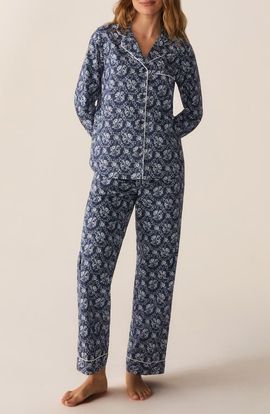 Petite Plume Petite Plume Cotton Poplin Pajama Set