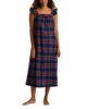 Petite Plume Petite Plume Cotton Windsor Tartan Twill Clara Nightgown - 1
