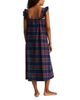 Petite Plume Petite Plume Cotton Windsor Tartan Twill Clara Nightgown - 3