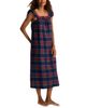 Petite Plume Petite Plume Cotton Windsor Tartan Twill Clara Nightgown - 4
