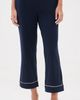 Petite Plume Petite Plume Cropped Pajamas Set NAVY - 5
