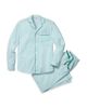 Petite Plume Petite Plume Emerald Ticking Cotton Stripe Pajama Set - 1