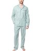 Petite Plume Petite Plume Emerald Ticking Cotton Stripe Pajama Set - 2