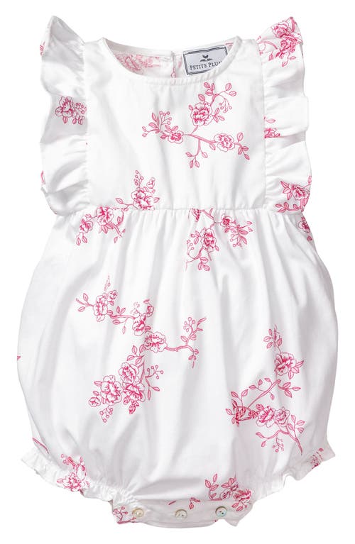 Petite Plume Petite Plume English Rose Floral Ruffled Romper
