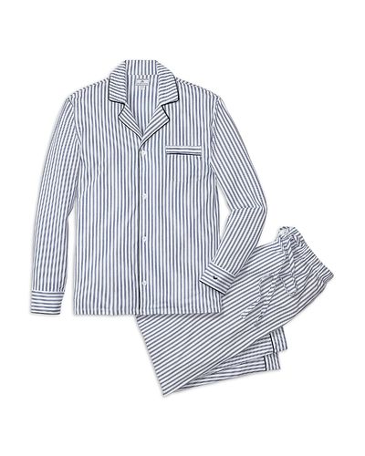 Petite Plume Petite Plume French Ticket Cotton Stripe Pajama Set