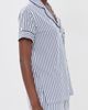 Petite Plume Petite Plume French Ticking Shorts Pajama Set NAVY - 4