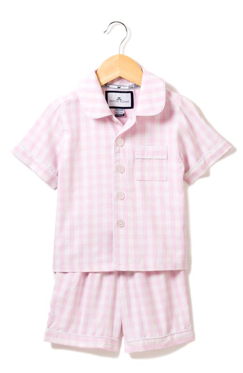 Petite Plume Petite Plume Gingham 2-Piece Short Pajamas