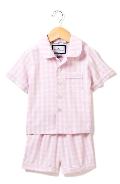 Petite Plume Petite Plume Gingham 2-Piece Short Pajamas