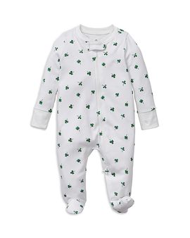 Petite Plume Petite Plume Girls' Pima Cotton Shamrock Romper